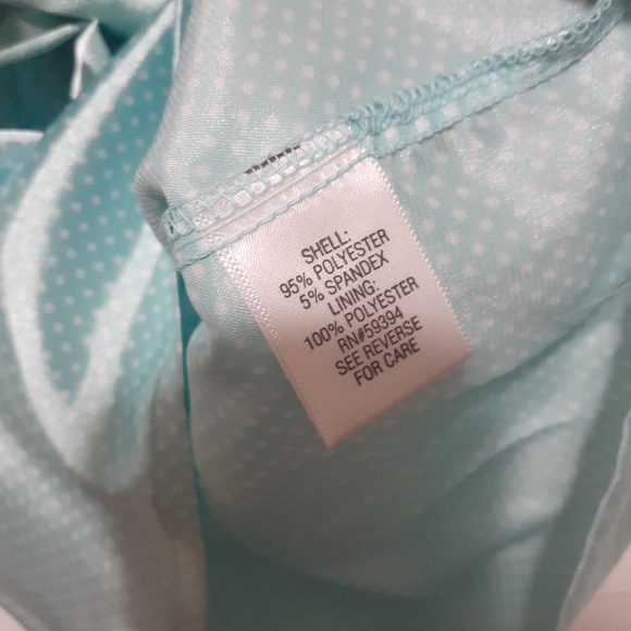 Silky back ties blouse size M - Picture 3 of 6